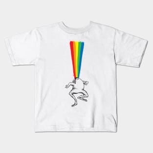 Frog Rainbow Kids T-Shirt